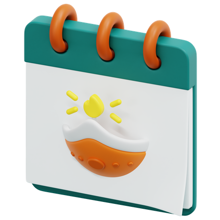 Calendar  3D Icon