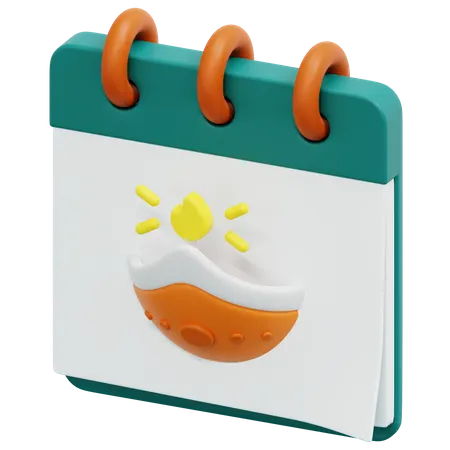 Calendar  3D Icon