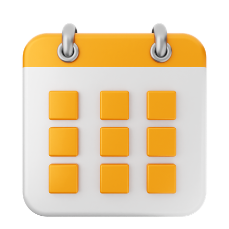 Calendar  3D Icon