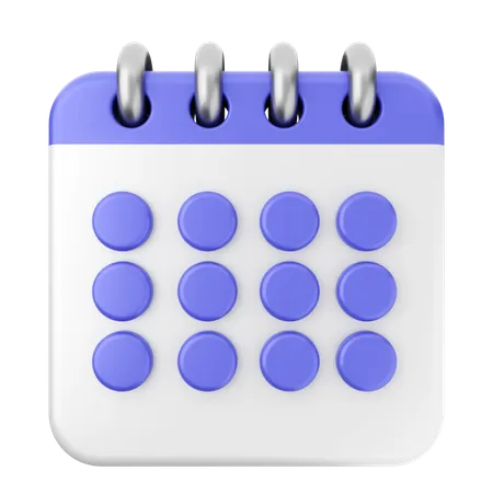 Calendar  3D Icon