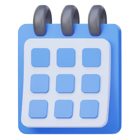 Calendar  3D Icon