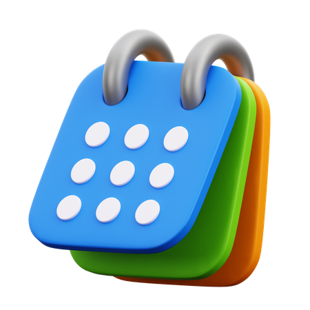 Calendar  3D Icon