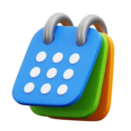 Calendar  3D Icon