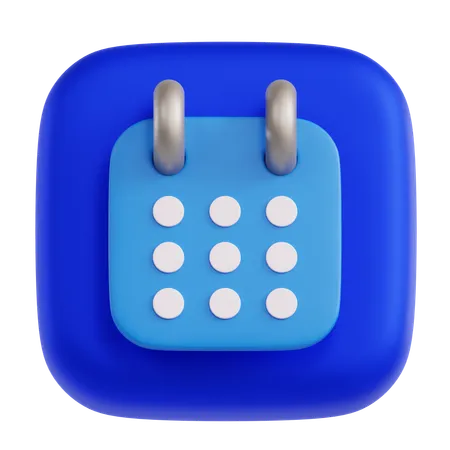 Calendar  3D Icon