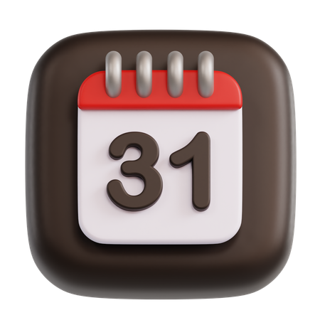 Calendar  3D Icon