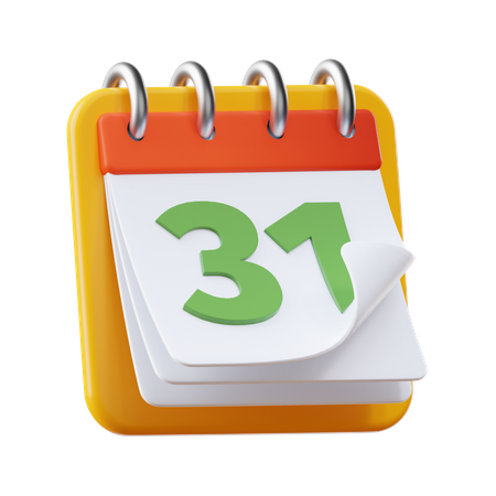 Calendar  3D Icon