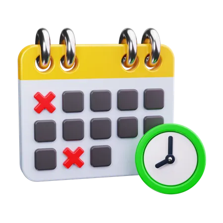 Calendar  3D Icon