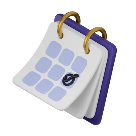 Calendar  3D Icon