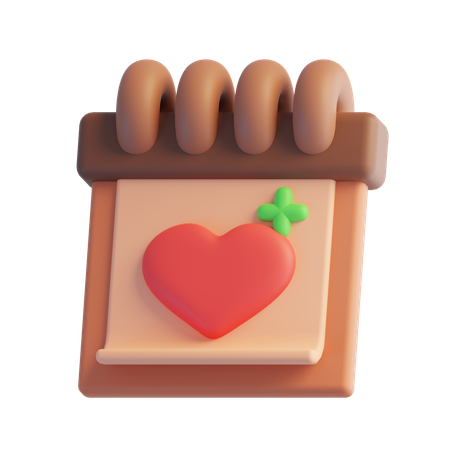 Calendar  3D Icon