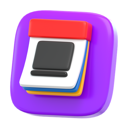 Calendar  3D Icon