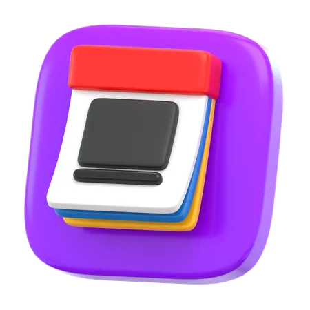 Calendar  3D Icon