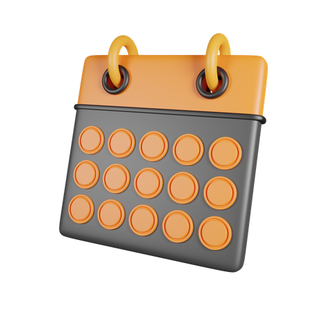 Calendar  3D Icon