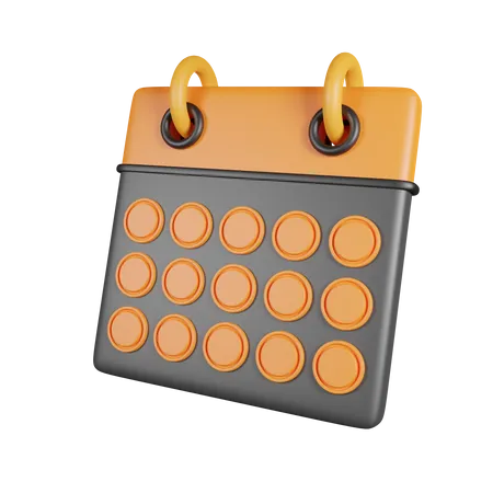 Calendar  3D Icon