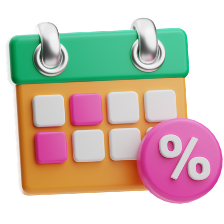 Calendar  3D Icon