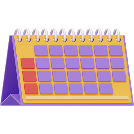 Calendar  3D Icon