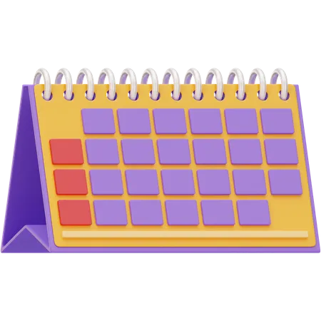 Calendar  3D Icon