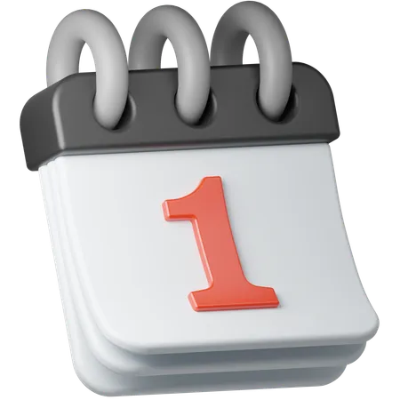 Calendar  3D Icon