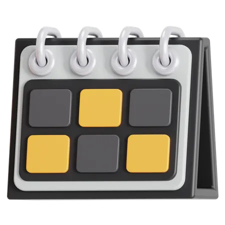 Calendar  3D Icon