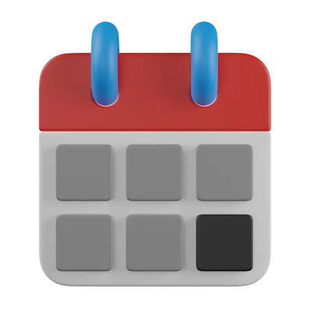 Calendar  3D Icon