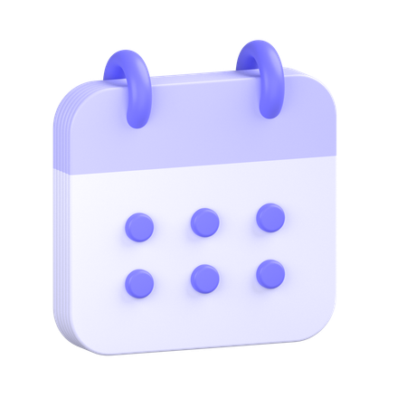 Calendar  3D Icon