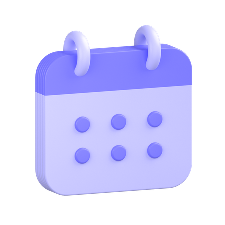 Calendar  3D Icon