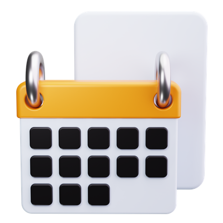 Calendar  3D Icon