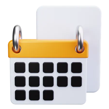 Calendar  3D Icon