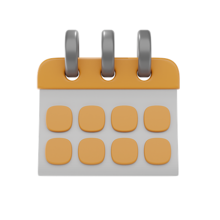 Calendar  3D Icon