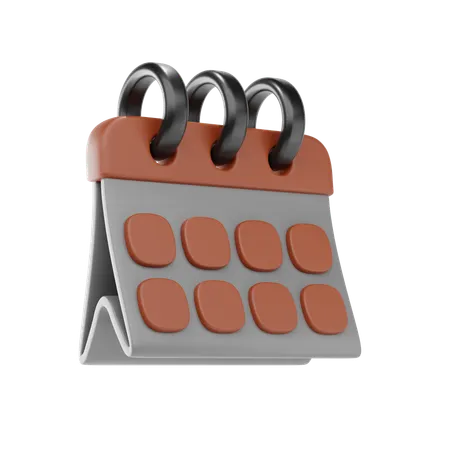 Calendar  3D Icon