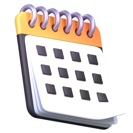 Calendar  3D Icon