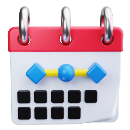 Calendar  3D Icon