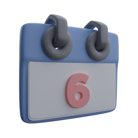 Calendar  3D Icon