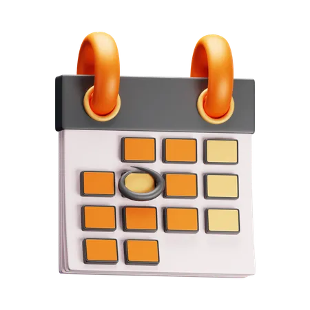 Calendar  3D Icon