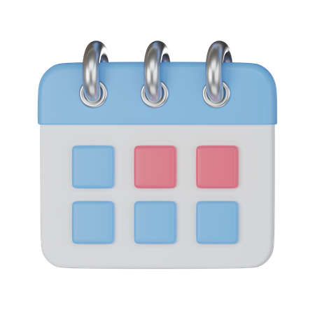 Calendar  3D Icon