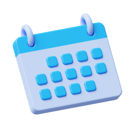 Calendar  3D Icon