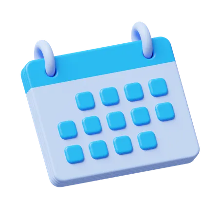 Calendar  3D Icon