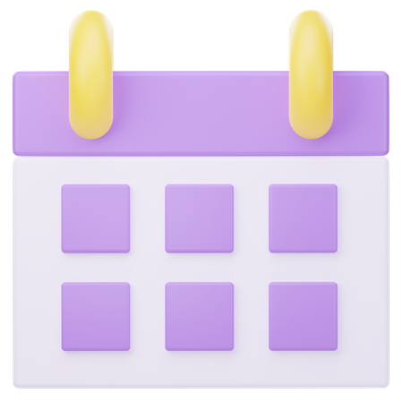 Calendar  3D Icon