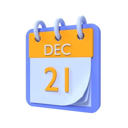 Calendar  3D Icon