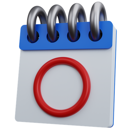 Calendar  3D Icon