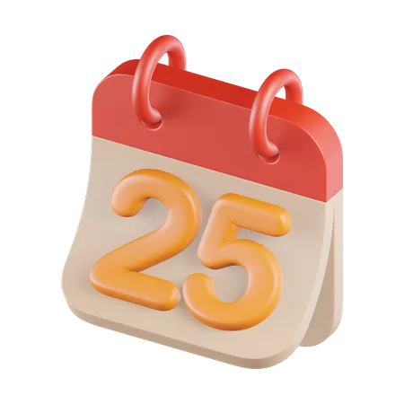 Calendar  3D Icon