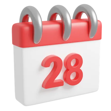 Calendar  3D Icon