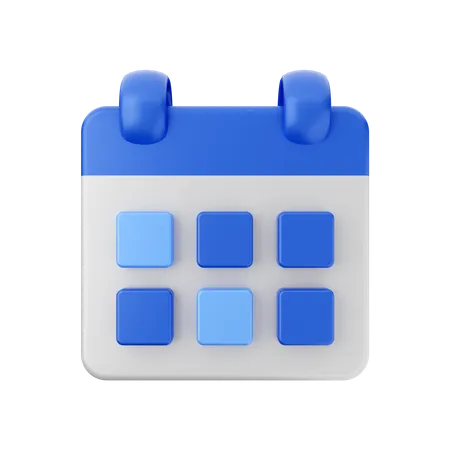 Calendar  3D Icon