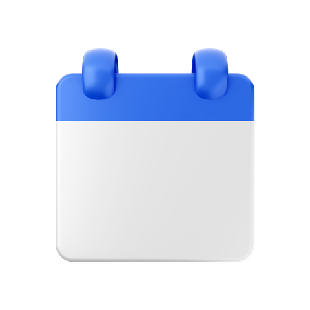 Calendar  3D Icon