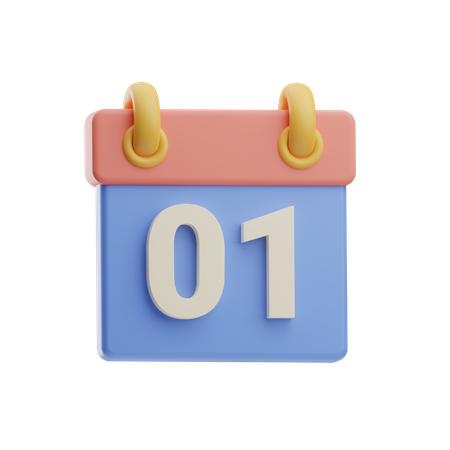 Calendar  3D Icon