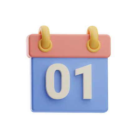 Calendar  3D Icon