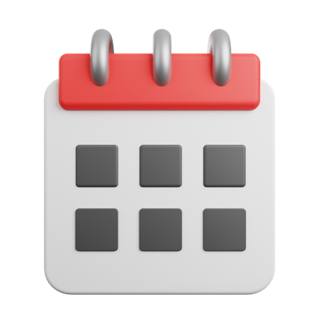 Calendar  3D Icon