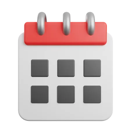 Calendar  3D Icon