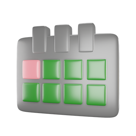 Calendar  3D Icon