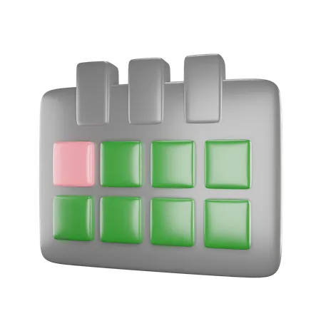 Calendar  3D Icon