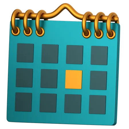 Calendar  3D Icon